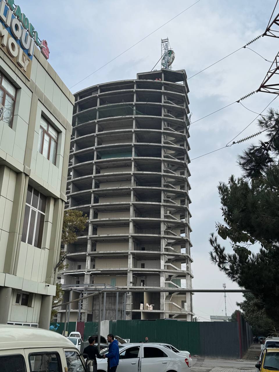 Hamkorbank markaziy binosi qurilishi, Andijon